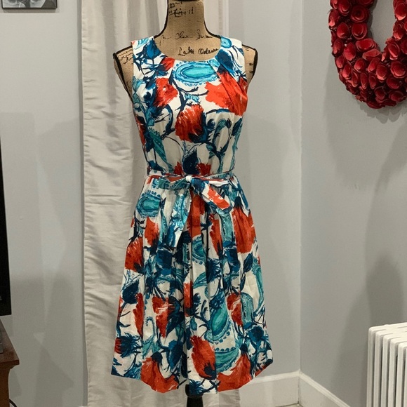 Talbots Dresses & Skirts - Talbots floral dress size 6P